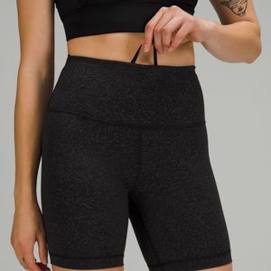 Wunder train shorts 6 inch - crunch black